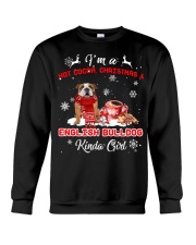 English Bulldog-CS3858-Kinda Girl-V3 Crewneck Sweatshirt tile