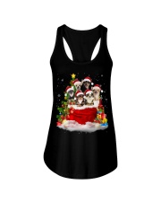 Chihuahua-Christmas-V12 Ladies Flowy Tank tile