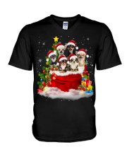 Chihuahua-Christmas-V12 V-Neck T-Shirt tile