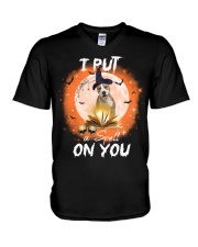 American Staffordshire Terrier-DN2127-I Put A Spell V-Neck T-Shirt tile