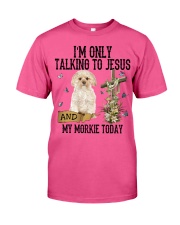 Morkie-CS2471-Talking To Jesus Classic T-Shirt tile