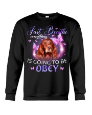 Irish Setter-CS3533-Just Breathe-V2 Crewneck Sweatshirt tile