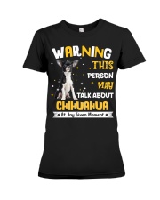 Chihuahua-DN1663-This Person May Premium Fit Ladies Tee tile