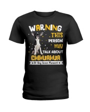Chihuahua-DN1663-This Person May Ladies T-Shirt tile