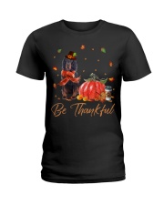 Gordon Setter-CS3570-Be Thankful Ladies T-Shirt tile