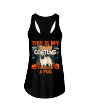 Pug-DN2100-This Is My Human Ladies Flowy Tank tile