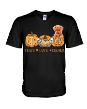 Rhodesian Ridgeback-CS3277-Place-Love-Cooper V-Neck T-Shirt tile