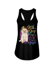 Morkie-CS3869-God Make A Dog Ladies Flowy Tank tile