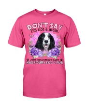 English Cocker Spaniel-CS4086-Don't Say-V2 Classic T-Shirt tile