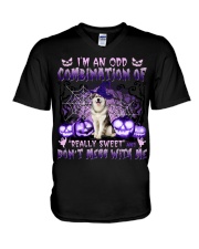 Alaskan Malamute-CS3694-I'm An Odd V-Neck T-Shirt tile
