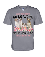 American Bulldog-CS882-Take Care Of Me V-Neck T-Shirt tile
