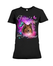 Rough Collie-NT769-Love You Forever Premium Fit Ladies Tee tile