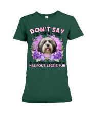 Tibetan Terrier-CS4086-Don't Say-V2 Premium Fit Ladies Tee tile