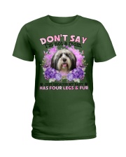 Tibetan Terrier-CS4086-Don't Say-V2 Ladies T-Shirt tile