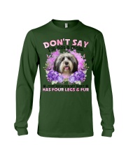 Tibetan Terrier-CS4086-Don't Say-V2 Long Sleeve Tee tile