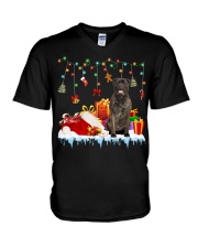 Bull Mastiff-DN2361-Christmas-V2 V-Neck T-Shirt tile