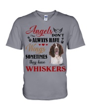 English Springer Spaniel2-CS4135-Have Whiskers-V2 V-Neck T-Shirt tile