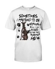 Greyhound-CS3898-Sometimes-V2 Classic T-Shirt front