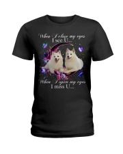 American Eskimo-CS3819-I Miss You Ladies T-Shirt tile