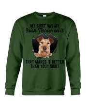 Irish Terrier-CS3999-My Shirt Crewneck Sweatshirt tile