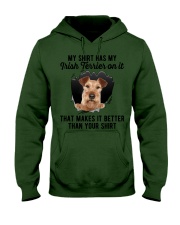 Irish Terrier-CS3999-My Shirt Hooded Sweatshirt tile