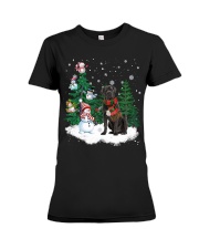 Cane Corso-CS4017-Christmas Dog-V15 Premium Fit Ladies Tee tile