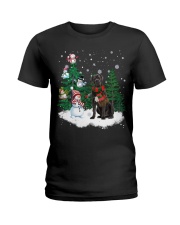Cane Corso-CS4017-Christmas Dog-V15 Ladies T-Shirt tile