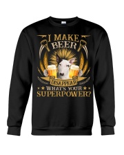 Bull Terrier-CS3121-I Make Beer Crewneck Sweatshirt tile