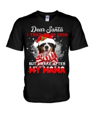 Bernese Mountain-CS4035-My MaMa V-Neck T-Shirt tile