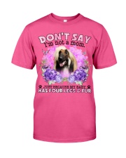 Afghan Hound-CS4086-Don't Say-V2 Classic T-Shirt tile