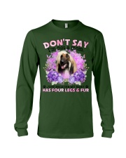 Afghan Hound-CS4086-Don't Say-V2 Long Sleeve Tee tile