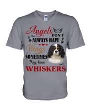 Cavalier King Charles Spaniel2-CS4135-Have Whiskers-V2 V-Neck T-Shirt tile
