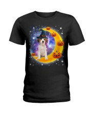 Kooikerhondje -CS3262-Dog And Moon Ladies T-Shirt tile