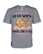 Irish Terrier-CS882-Take Care Of Me V-Neck T-Shirt tile