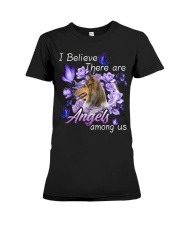 Shetland Sheepdog-NT478-I Believe-V2 Premium Fit Ladies Tee tile