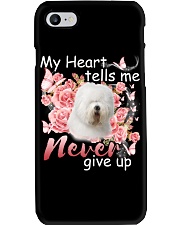 Old English Sheepdog-CS3867-Never Give Up Phone Case tile