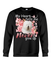 Old English Sheepdog-CS3867-Never Give Up Crewneck Sweatshirt tile
