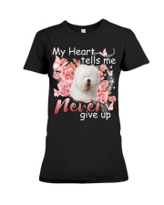 Old English Sheepdog-CS3867-Never Give Up Premium Fit Ladies Tee tile