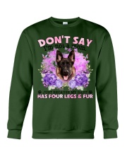 German Shepherd-02-CS4086-Don't Say-V2 Crewneck Sweatshirt tile