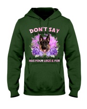 German Shepherd-02-CS4086-Don't Say-V2 Hooded Sweatshirt tile