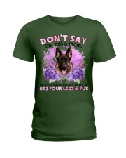 German Shepherd-02-CS4086-Don't Say-V2 Ladies T-Shirt tile
