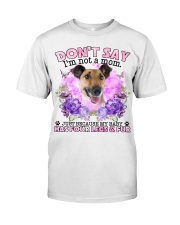 Smooth Fox Terrier-CS4086-Don't Say-V2 Classic T-Shirt front