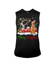 Golden Retriever-CS3958-Christmas-V6 Sleeveless Tee tile