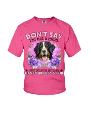 Bernese Mountain-CS4086-Don't Say-V2 Youth T-Shirt tile