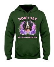 Bernese Mountain-CS4086-Don't Say-V2 Hooded Sweatshirt tile