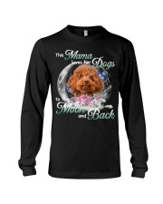 Poodle-NT500-Loves Her Dog Long Sleeve Tee tile