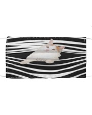 Turkish Van Cat Stripes FM Cloth face mask front