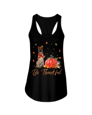 Belgian Shepherd-CS3570-Be Thankful Ladies Flowy Tank tile