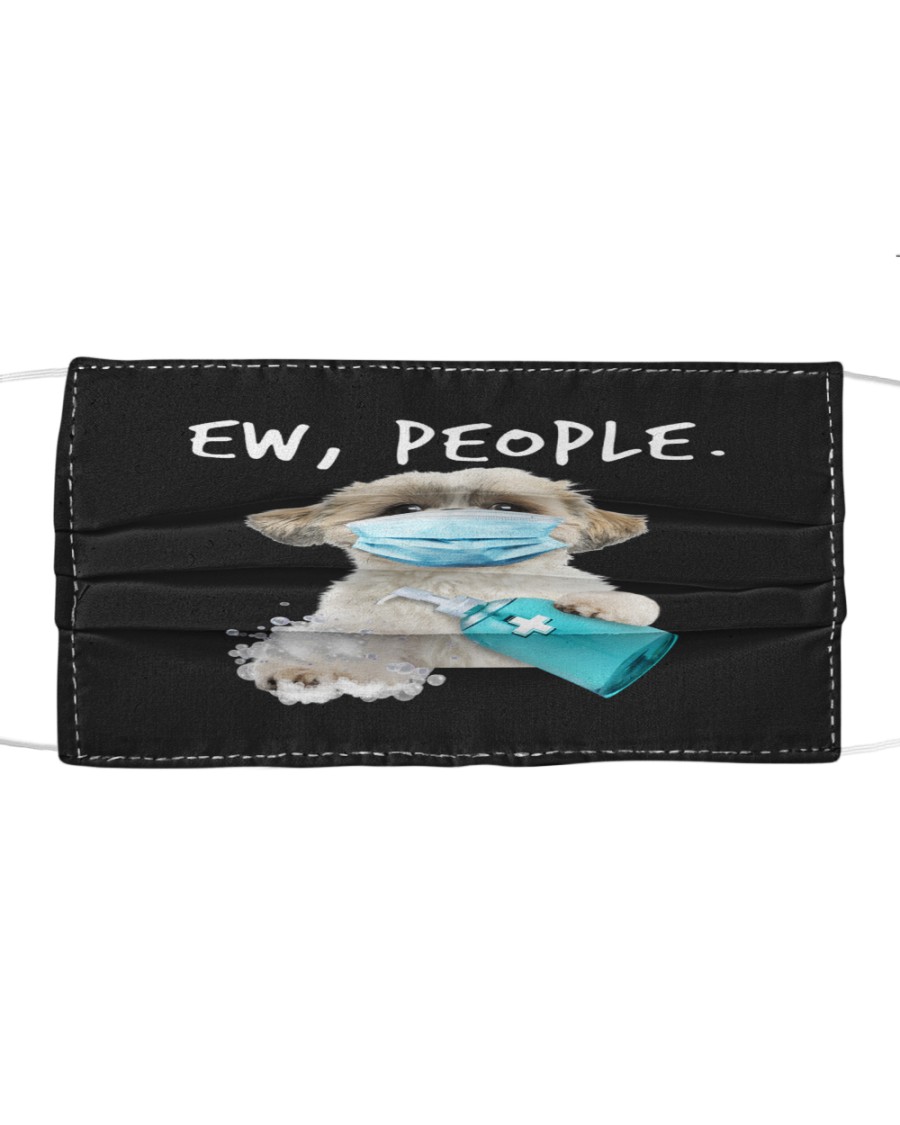 Shih Tzu Handwashing Ew People Cloth face mask
