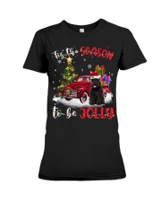 Schnauzer-CS3821-Tis The Season Premium Fit Ladies Tee tile